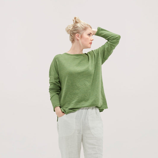 4039 Tröja - med rund hals och lös passform