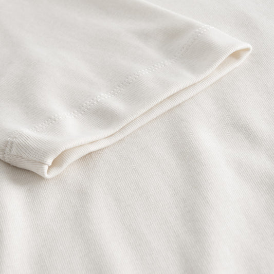 Löst sittande t-shirt i 100% bomull - White