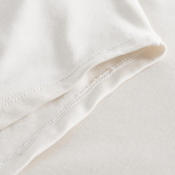 Löst sittande t-shirt i 100% bomull - White