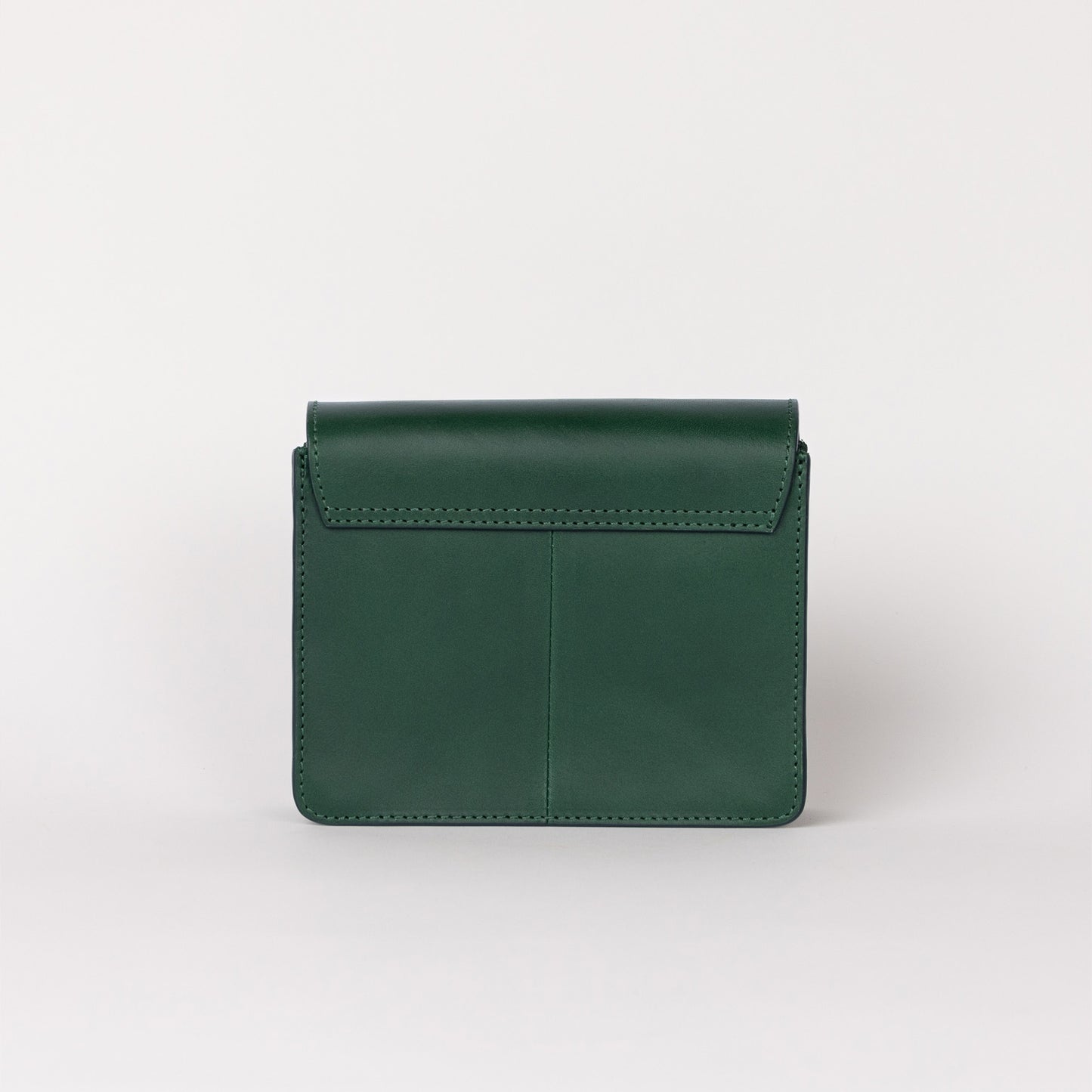 O My Bag AUDREY Mini PINE GREEN - handväska i äkta läder