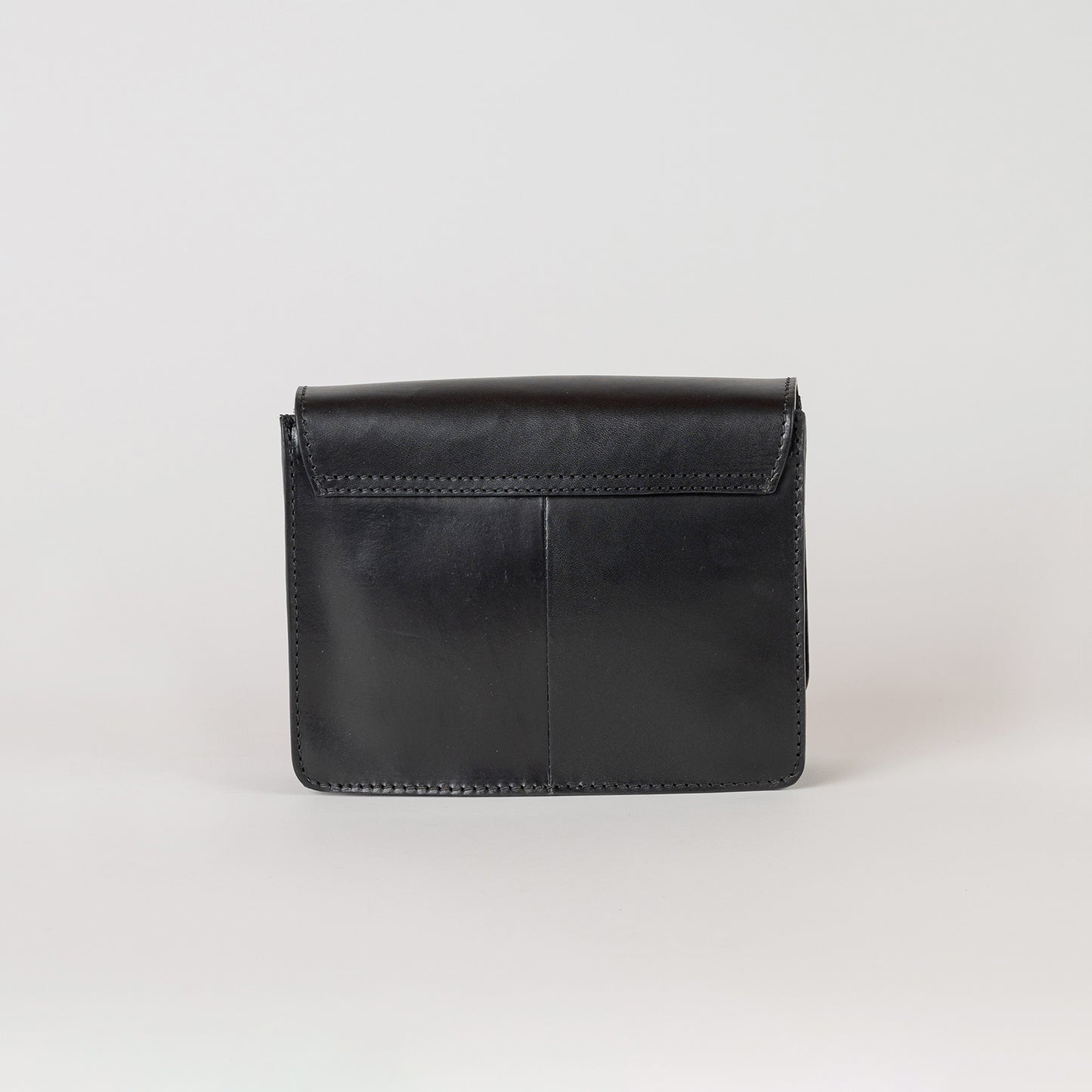 O My Bag AUDREY Mini BLACK - väska i äkta läder