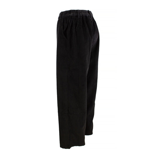 Bohéme manchesterbyxor – Black