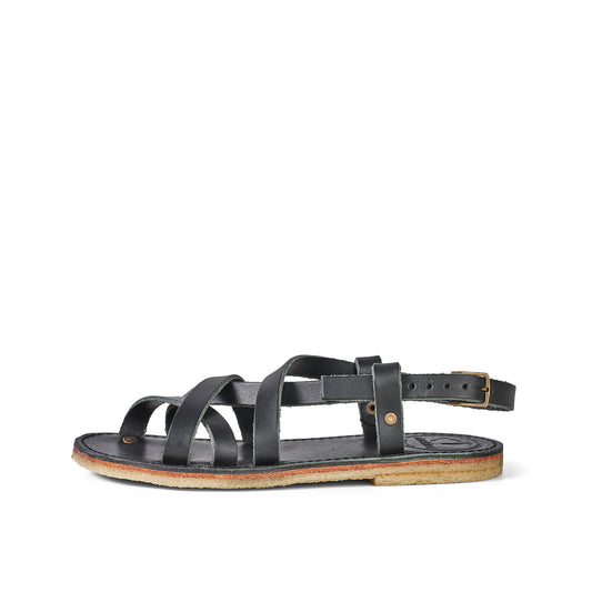 Duckfeet BORNHOLM unisex remsandal - Svart