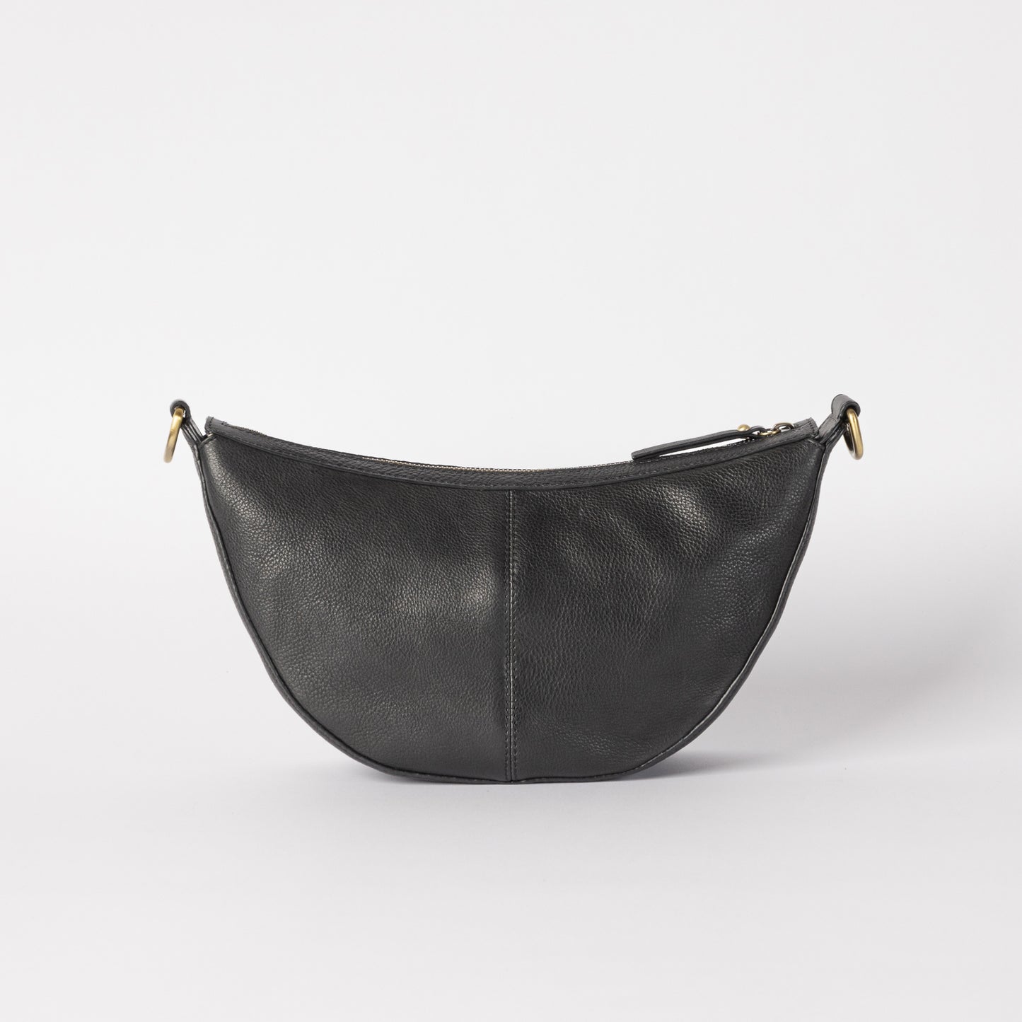 O My Bag LEO handväska i mjukt läder - Black