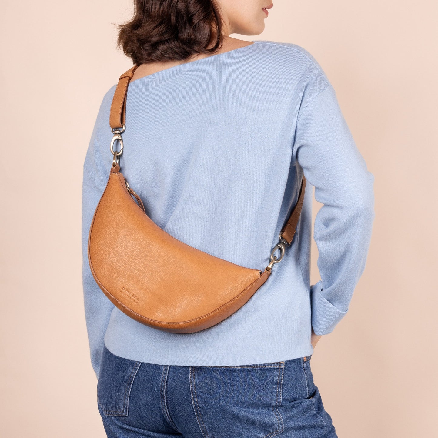 O My Bag LEO handväska i mjukt läder - Wild Oak