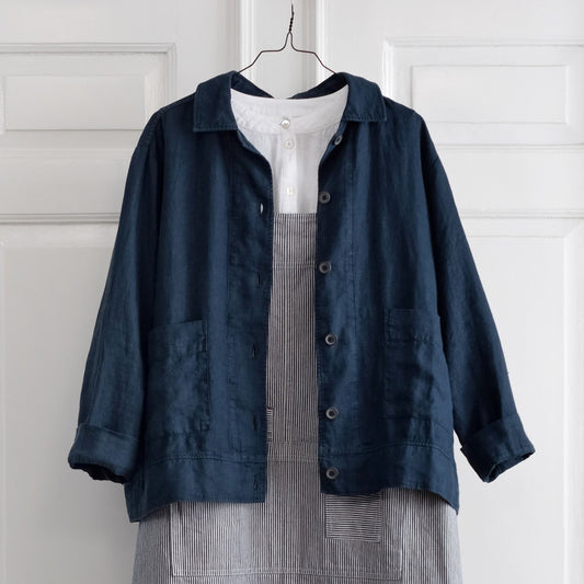 Linnejacka - Midnight Blue