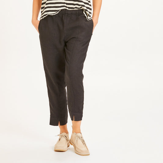 Smala linnebyxor - Black