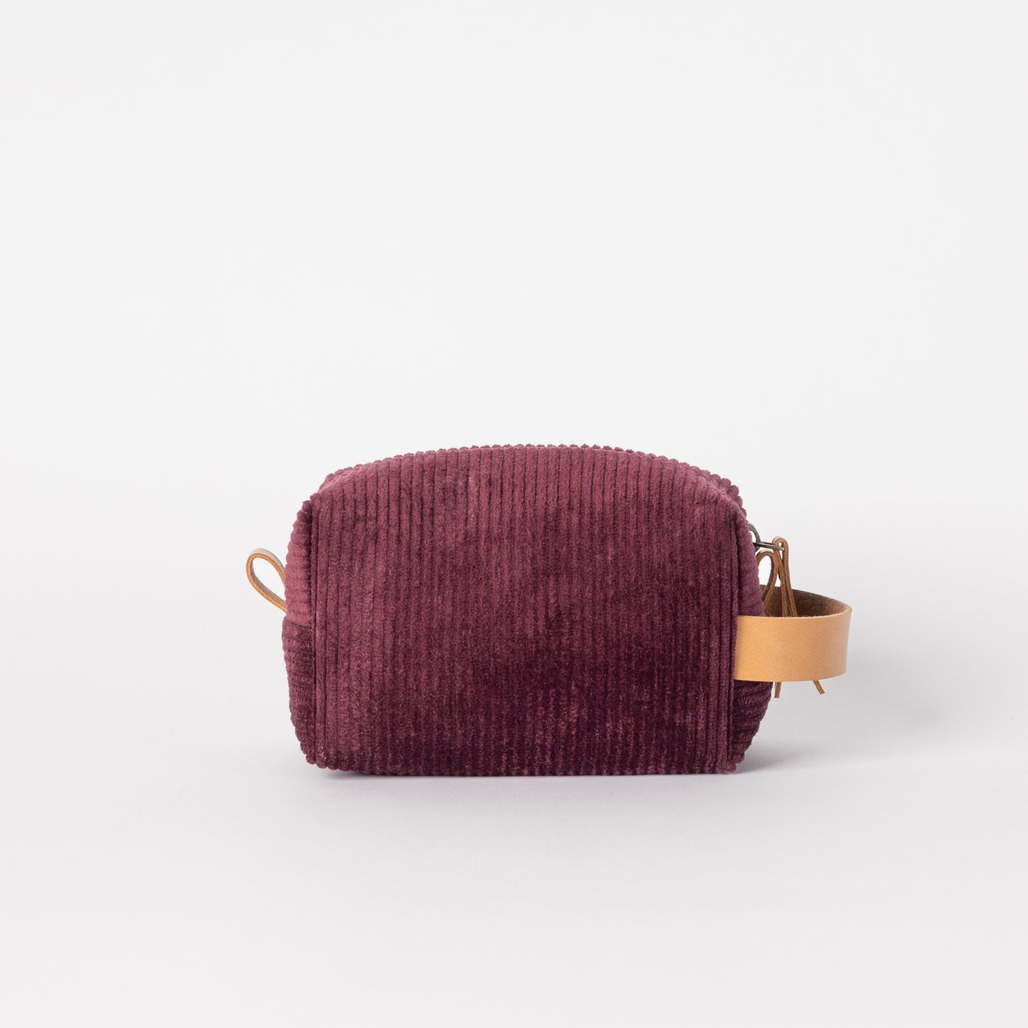 O My Bag TED necessär Liten - Burgundy Corduroy