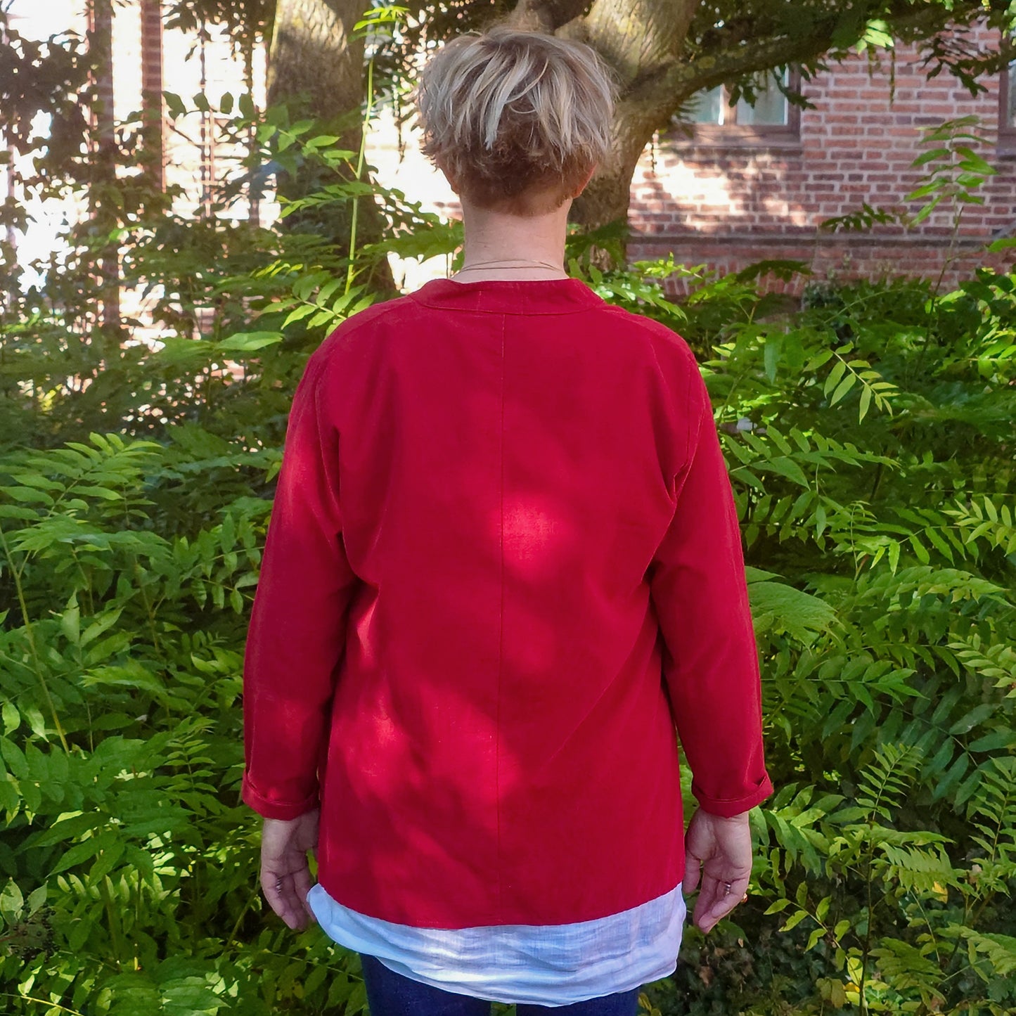 Kort blus i smalspårig manchester - BERRY