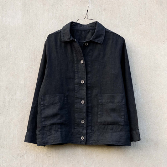 OWN linnejacka - Black