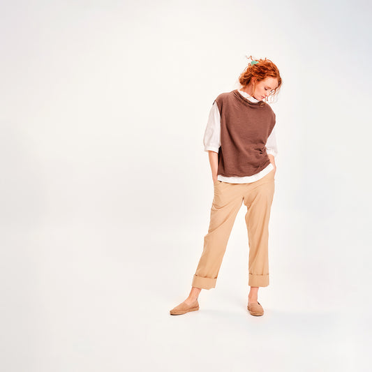 2009 Slipover med draperad hals