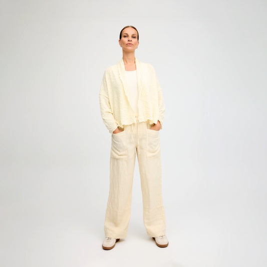 Kort cardigan - by basics merino bubble wool