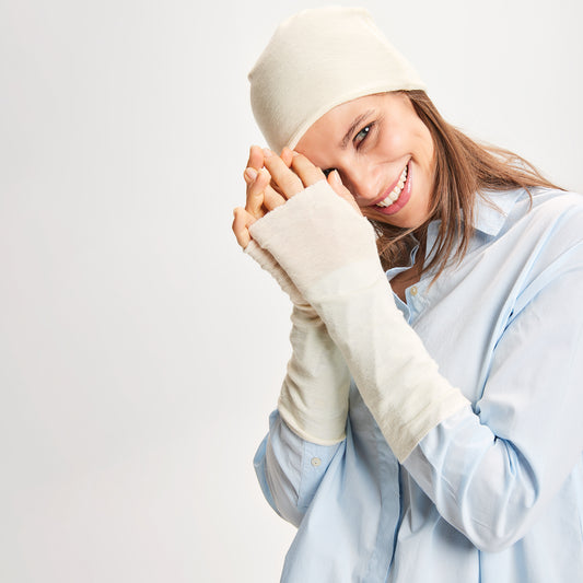 Handledsvärmare i merinoull - färger i lager