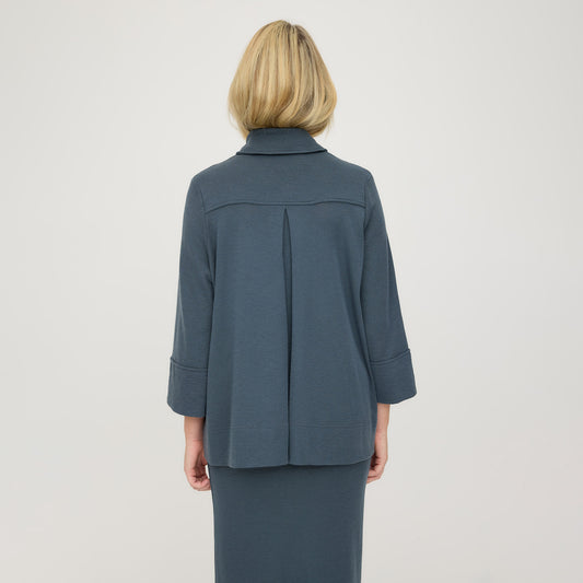 Swagger i merinoull - Asphalt