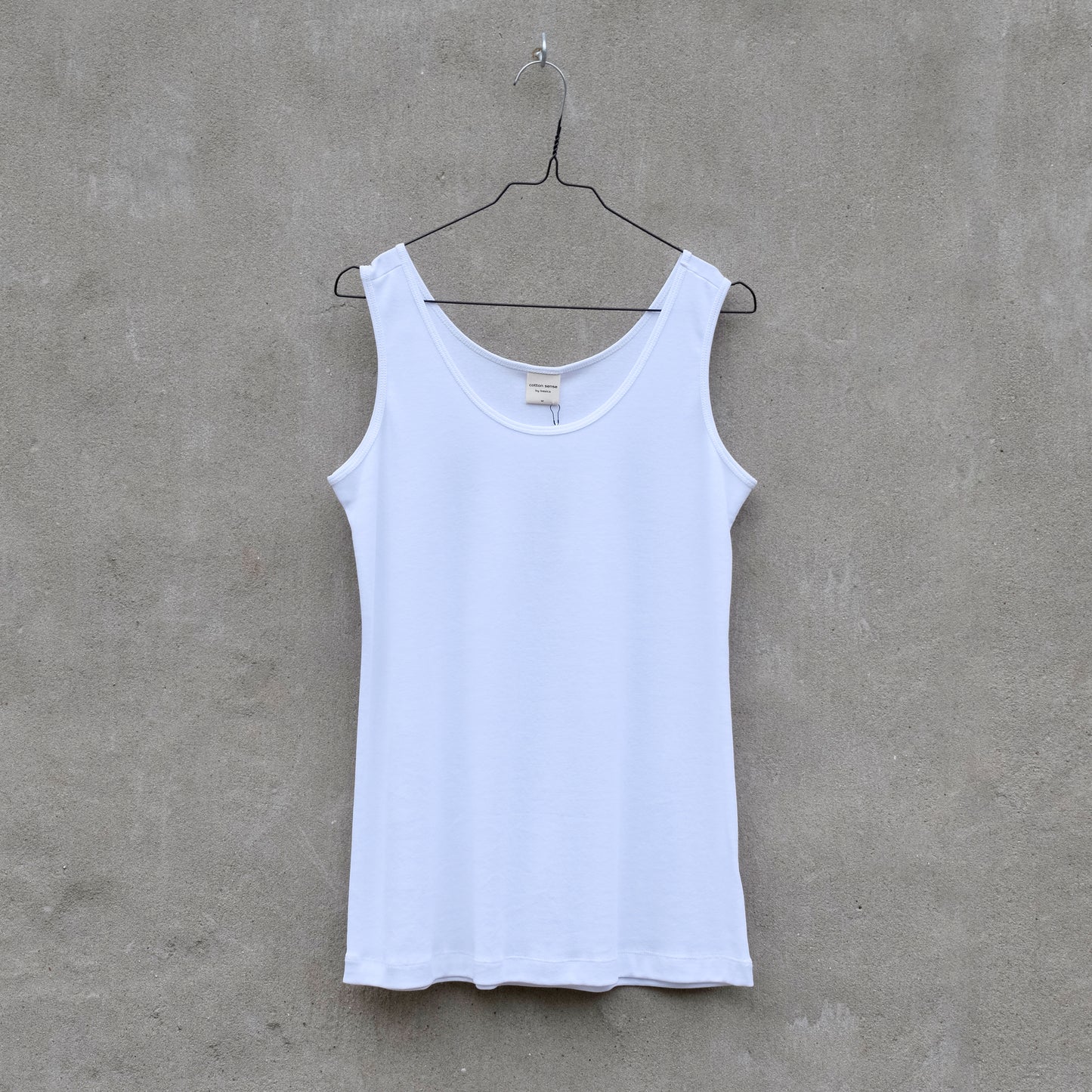 Linne 100% bomull, A-form – White