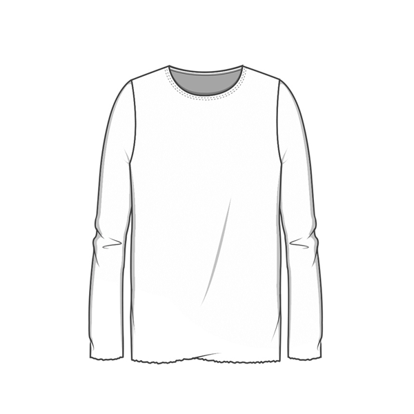 4014 Tröja - Unisex med rund hals