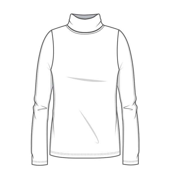 4618 Polo - figurnära med lång ärm