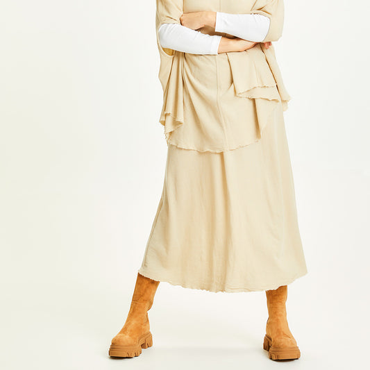 5004 Kjol - lång & klockad