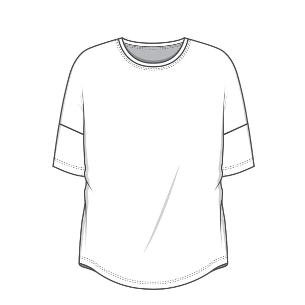 4305 T-shirt – "Loose" med kort ärm