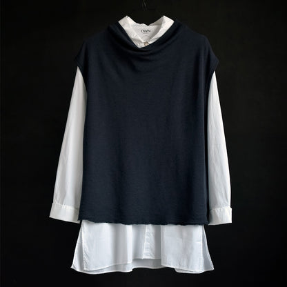 2009 Slipover med draperad hals