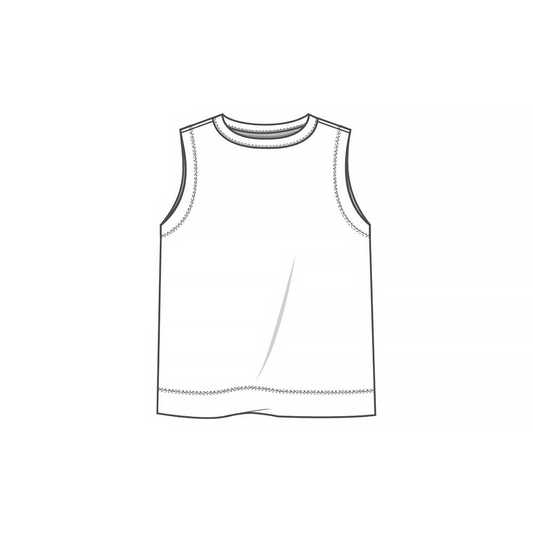 2022 Slipover med bred fåll