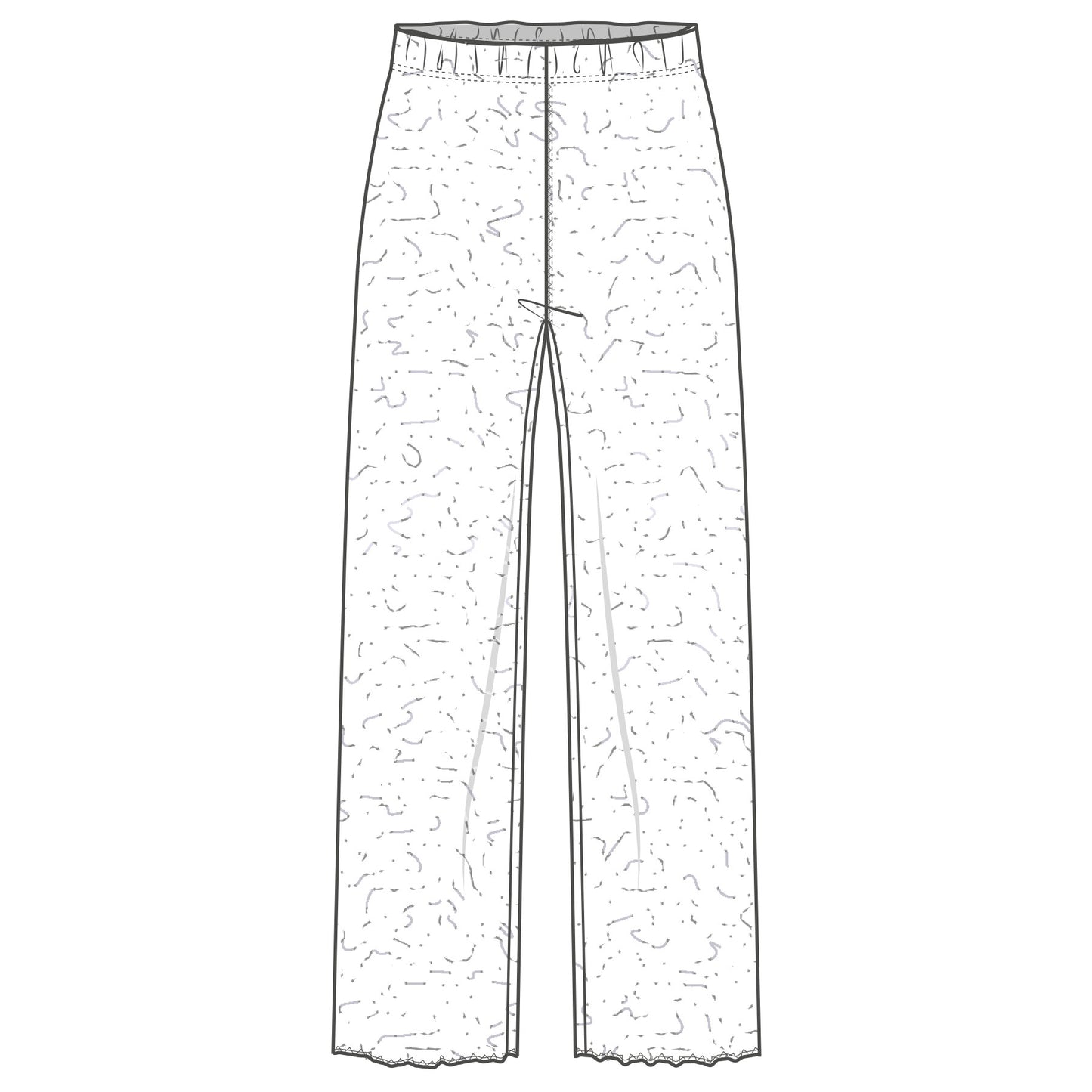 Vida långbyxor - merino bubble wool