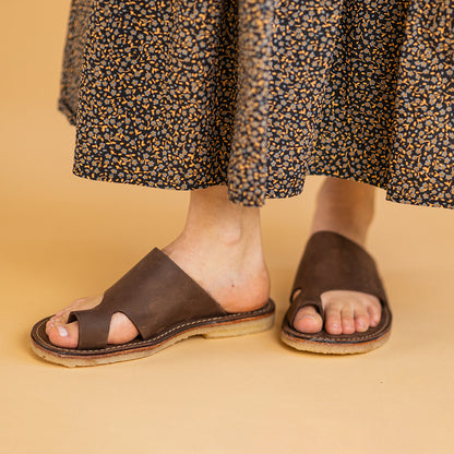 Duckfeet MANDØ unisex sandal – Cocoa