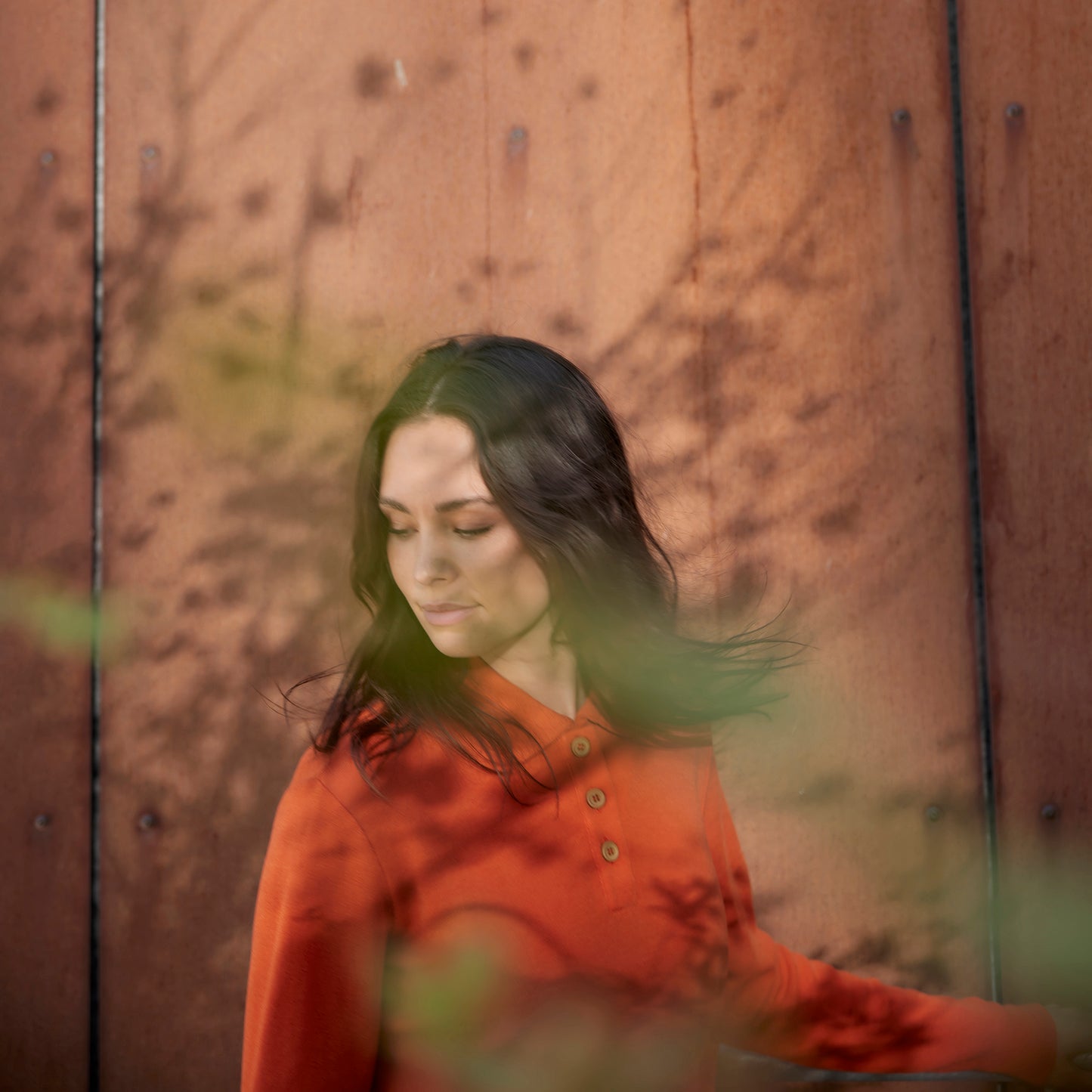 4058 Tröja - lös med krage och knappar