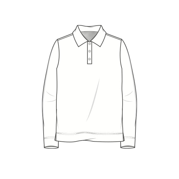 4058 Tröja - lös med krage och knappar