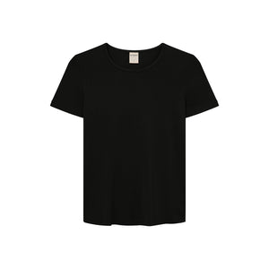 T-shirt i bambulyocell - Black