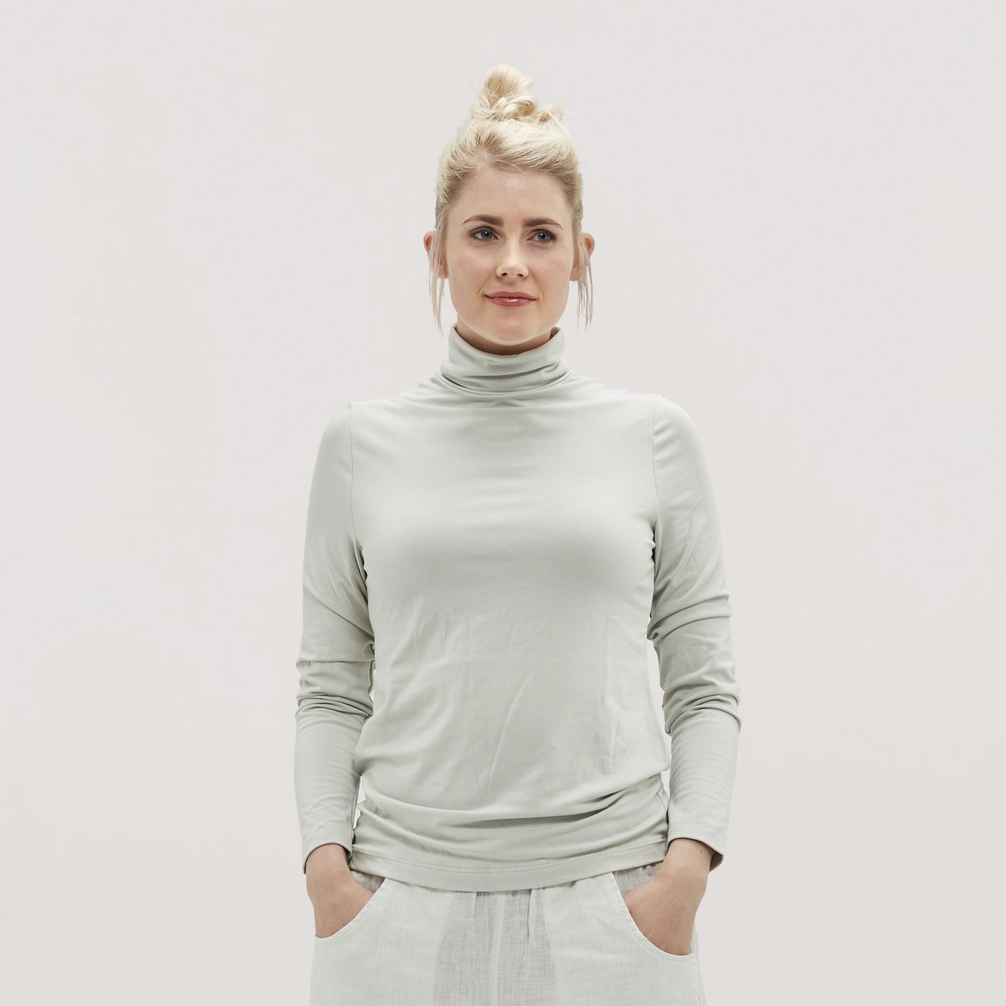 4618 Polo - figurnära med lång ärm
