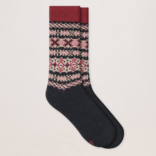 Strumpa ull- och kashmir – Norse Black