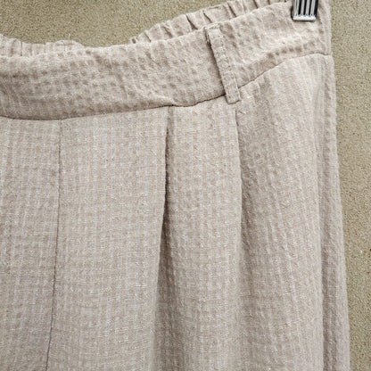 Thing sommarbyxor i bomull/viskos/lin - Beige