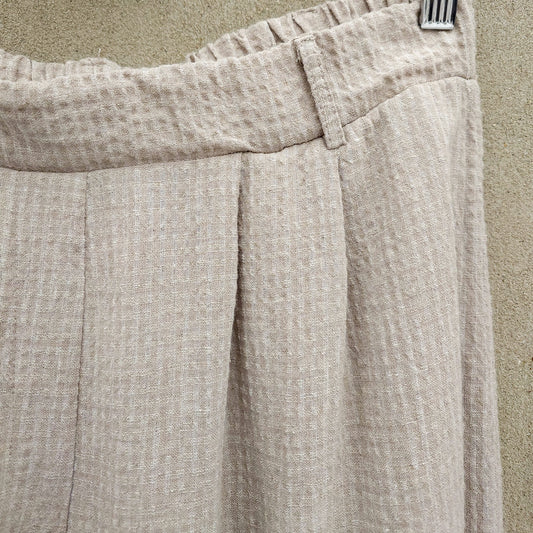 Thing sommarbyxor i bomull/viskos/lin - Beige