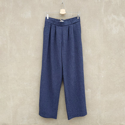 Thing sommarbyxor i bomull/viskos/lin - Navy