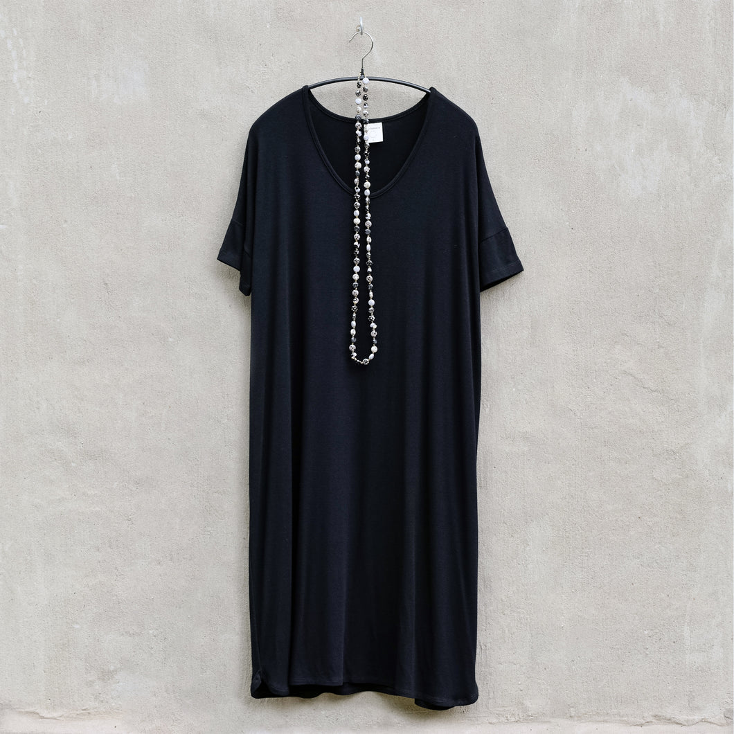 Bamboo klänning - black