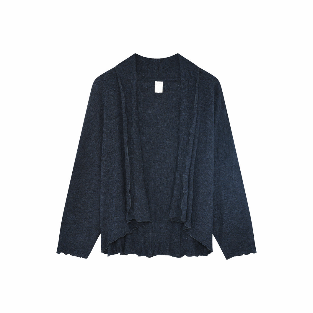 Kort cardigan - by basics merino bubble wool
