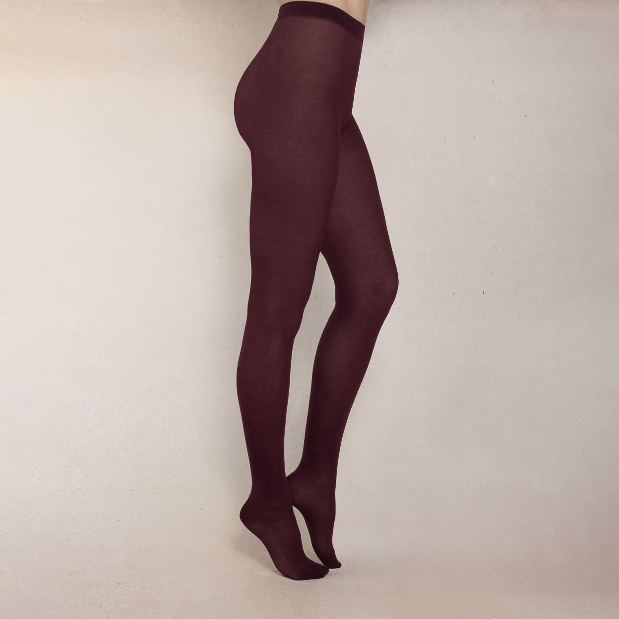 Bleuforêt strumpbyxor 97% bomull - Plum S-L