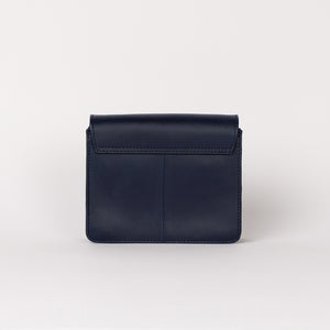 O My Bag AUDREY Mini Midnight Blue - handväska i äkta läder