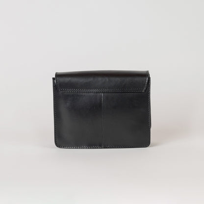 O My Bag AUDREY Mini BLACK - väska i äkta läder