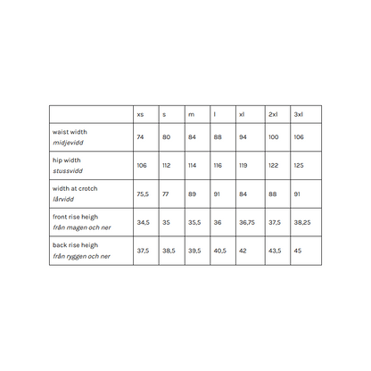 McVERDI vida byxor BETTINA - Blue Stripe