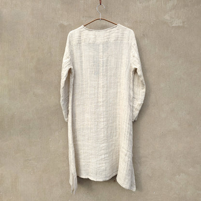 Sval tunika/klänning i luftig dubbel linneväv | Bohéme
