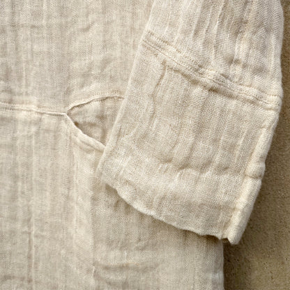 Sval tunika/klänning i luftig dubbel linneväv | Bohéme