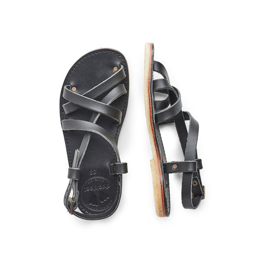 Duckfeet BORNHOLM unisex remsandal - Svart