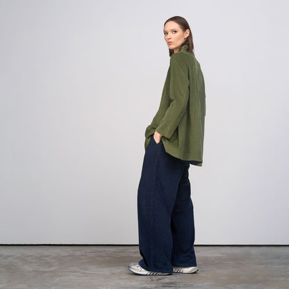 GR Nature manchesterbyxor - Navy