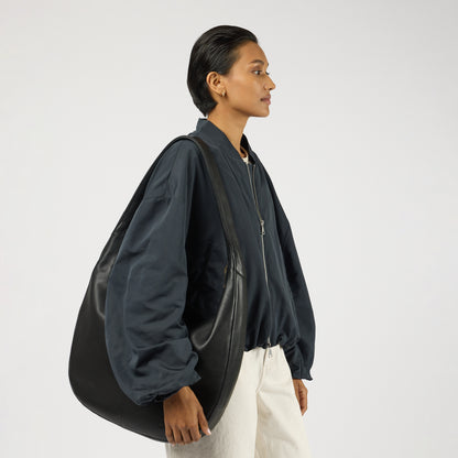 O My Bag Amsterdam COCO GRAND väska i mjukt läder - Black