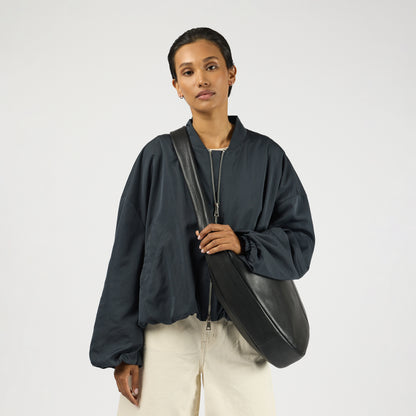 O My Bag Amsterdam COCO GRAND väska i mjukt läder - Black