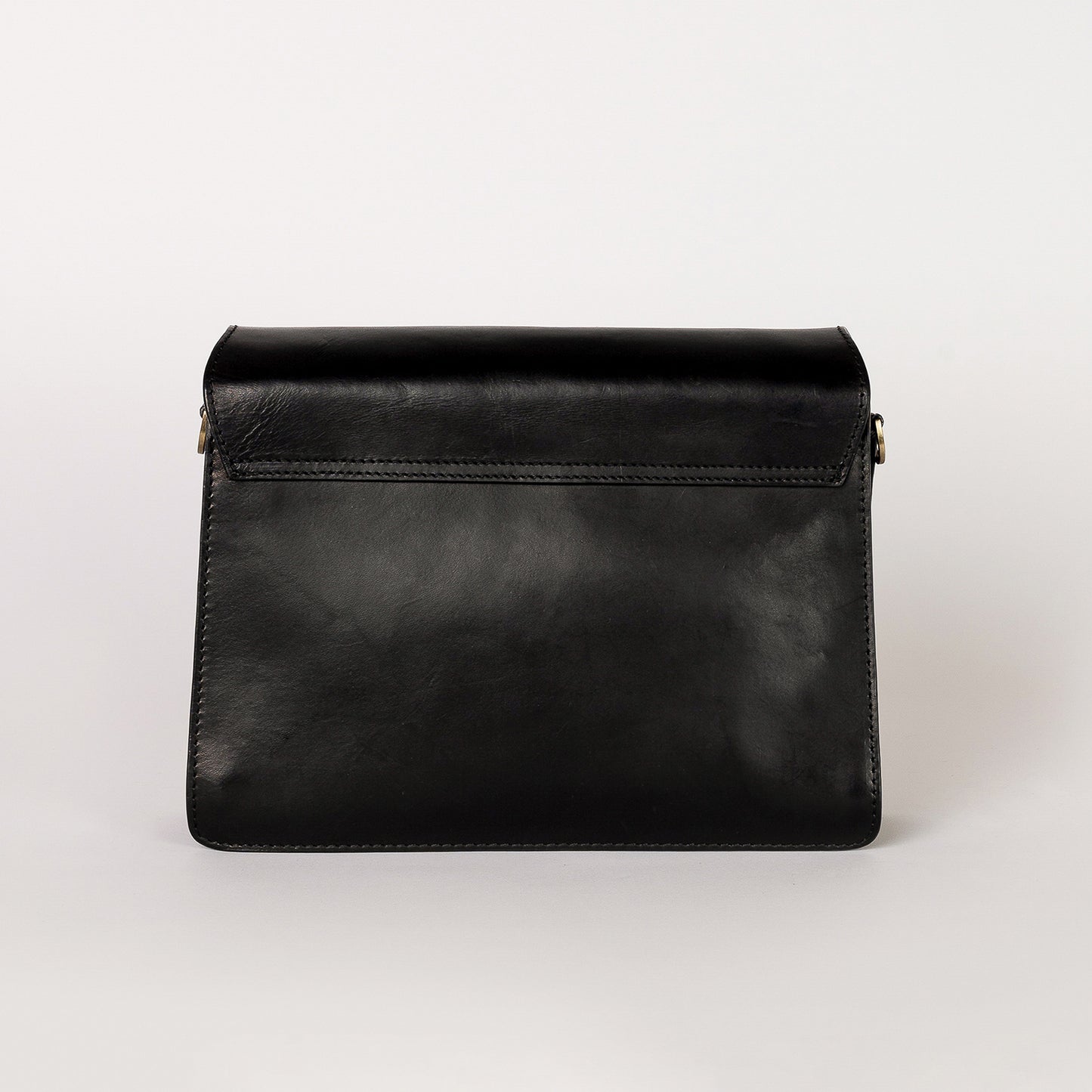 O My Bag HARPER Black - handväska i äkta läder