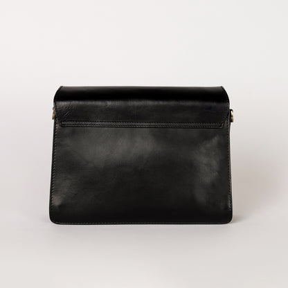 O My Bag HARPER Black - handväska i äkta läder