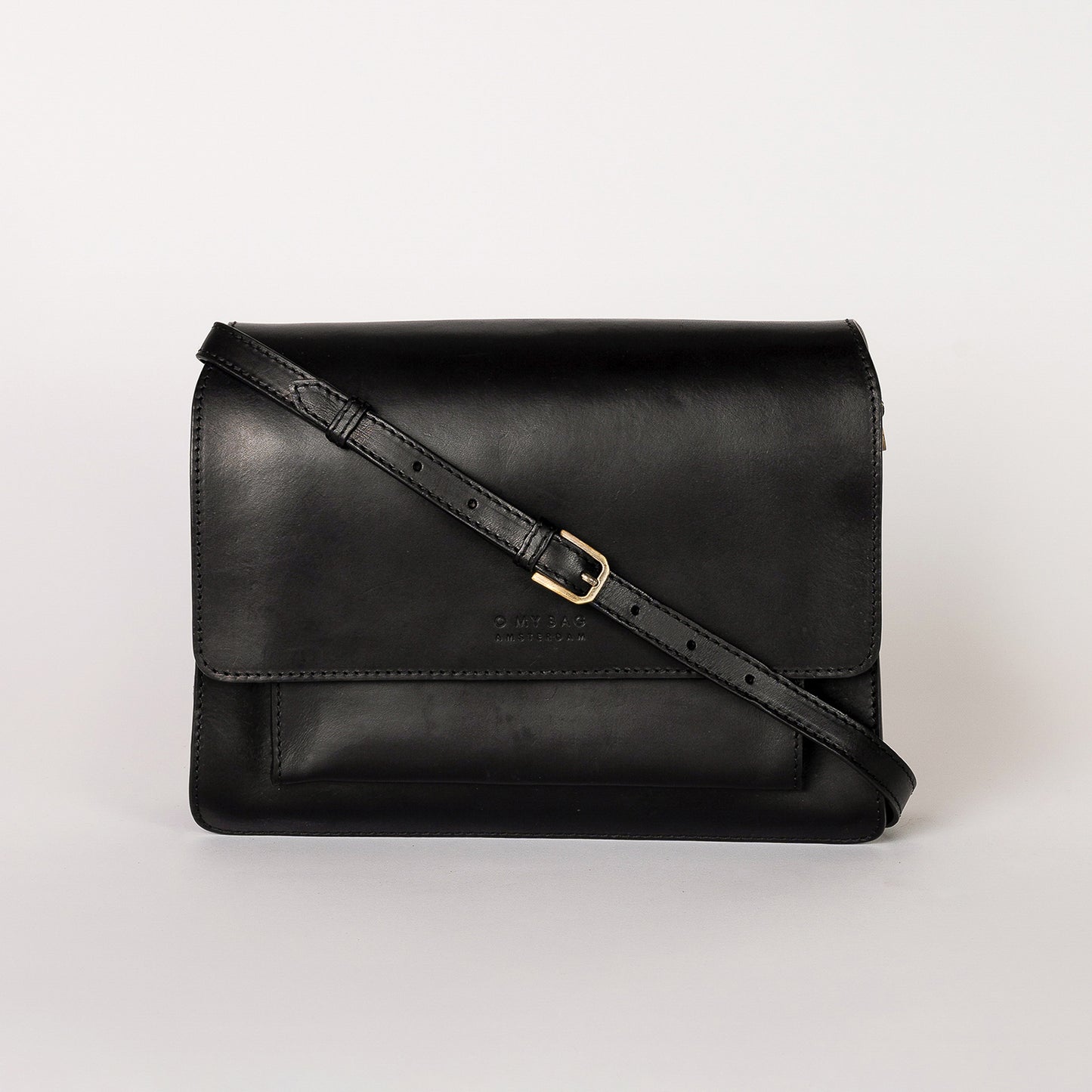 O My Bag HARPER Black - handväska i äkta läder